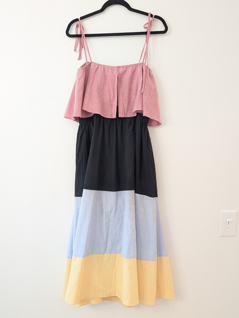 English Factory Color Block Maxi Dress - Picture 6 of 6